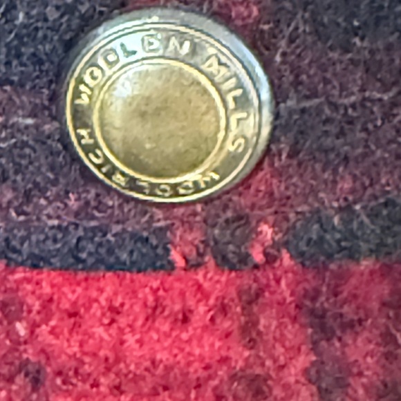 Mackinaw Woolrich Red and Black Plaid Field Jacket/RARE - Picture 10 of 10